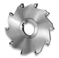 Non Ferrous F&D Tool Company 12006-AC4081 Carbide Tipped Side Milling Cutter 1 Arbor Hole 4 Number of Teeth 4 Diameter 1/4  Width of Face 